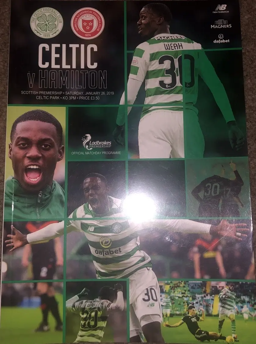 Celtic vs. vs. Hamilton Academical (January 26, 2019)