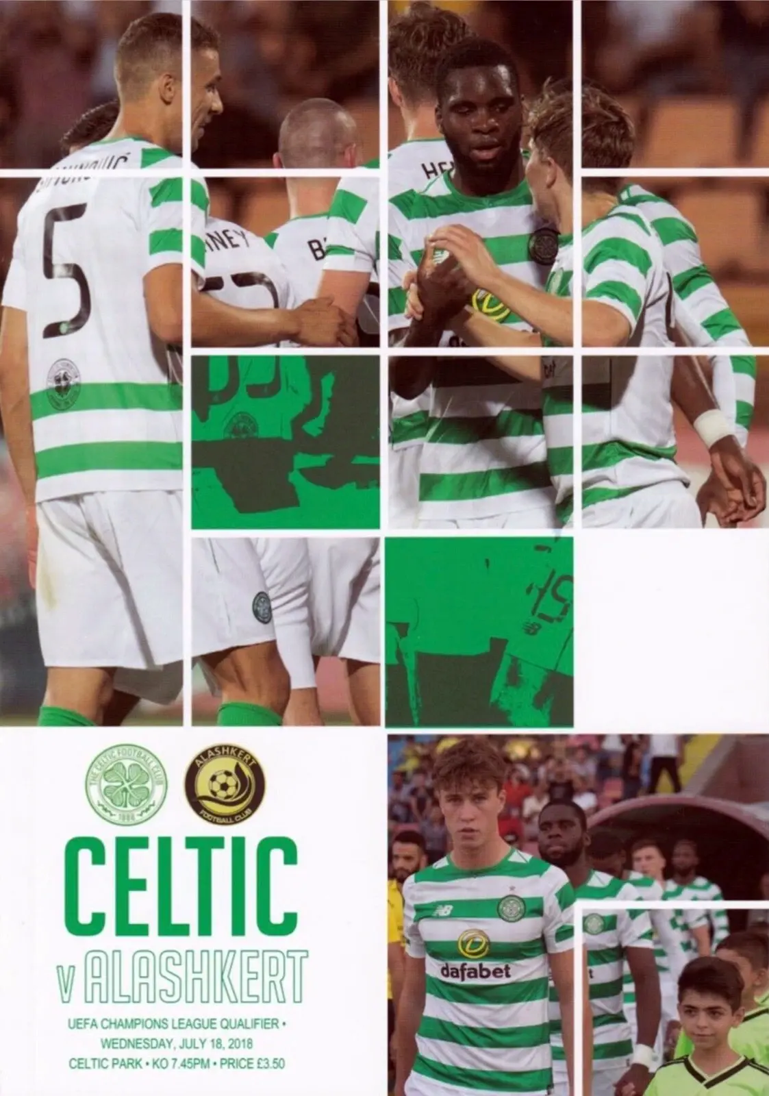 Celtic vs. FC Alashkert (July 18, 2018)