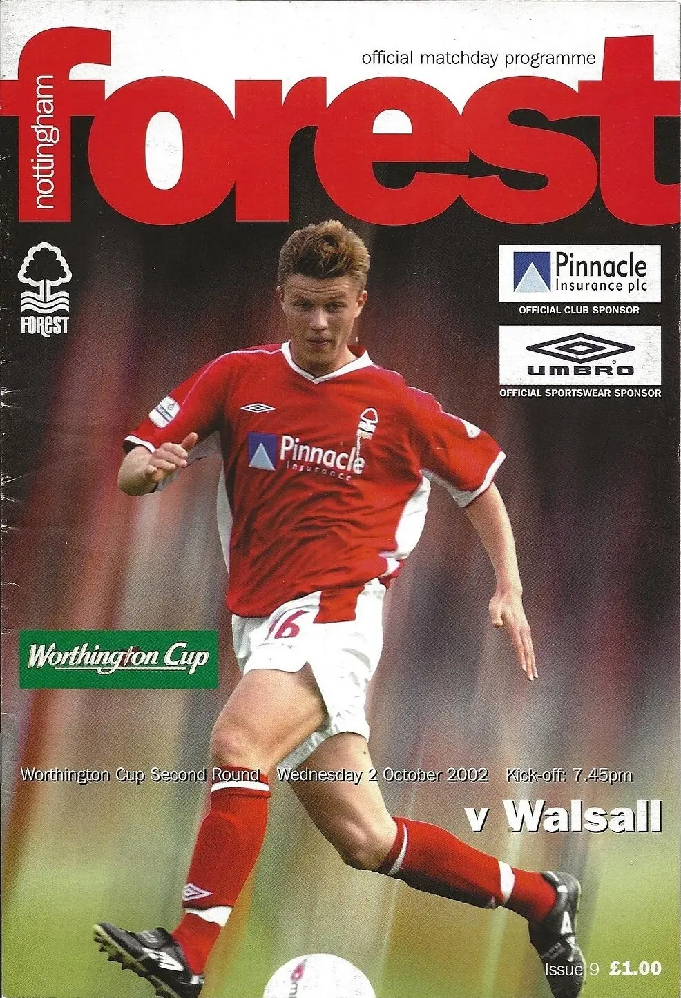 Nottingham Forest vs. Walsall (October 2, 2002)
