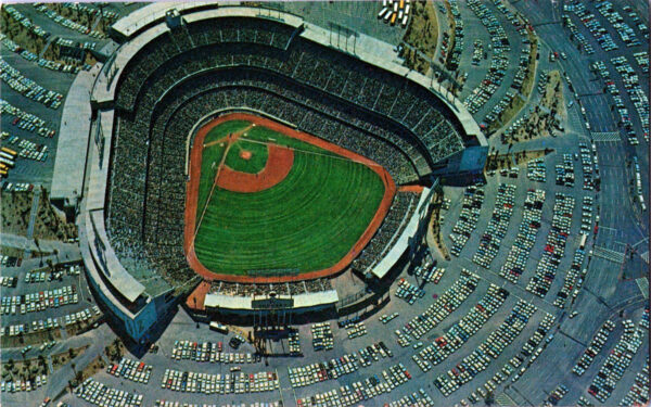 Dodger Stadium Postcard