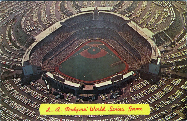 Dodger Stadium Postcard