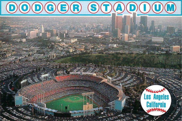 Dodger Stadium Postcard