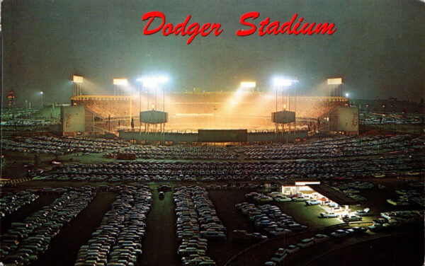 Dodger Stadium Postcard