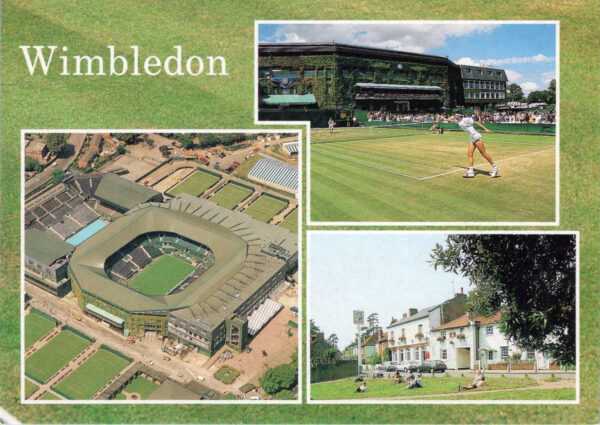 All England Lawn Tennis and Croquet Club postcard