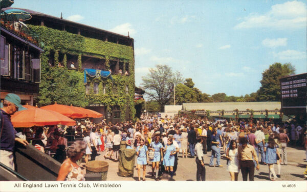 All England Lawn Tennis and Croquet Club postcard