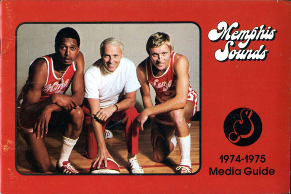 1974-75 Memphis Sounds media guide