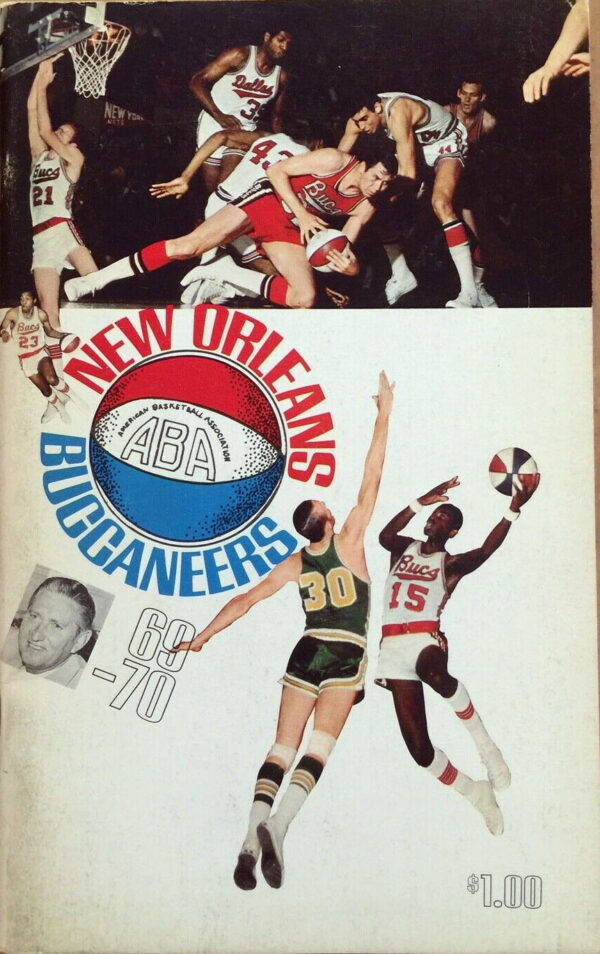 1969-70 New Orleans Buccaneers media guide