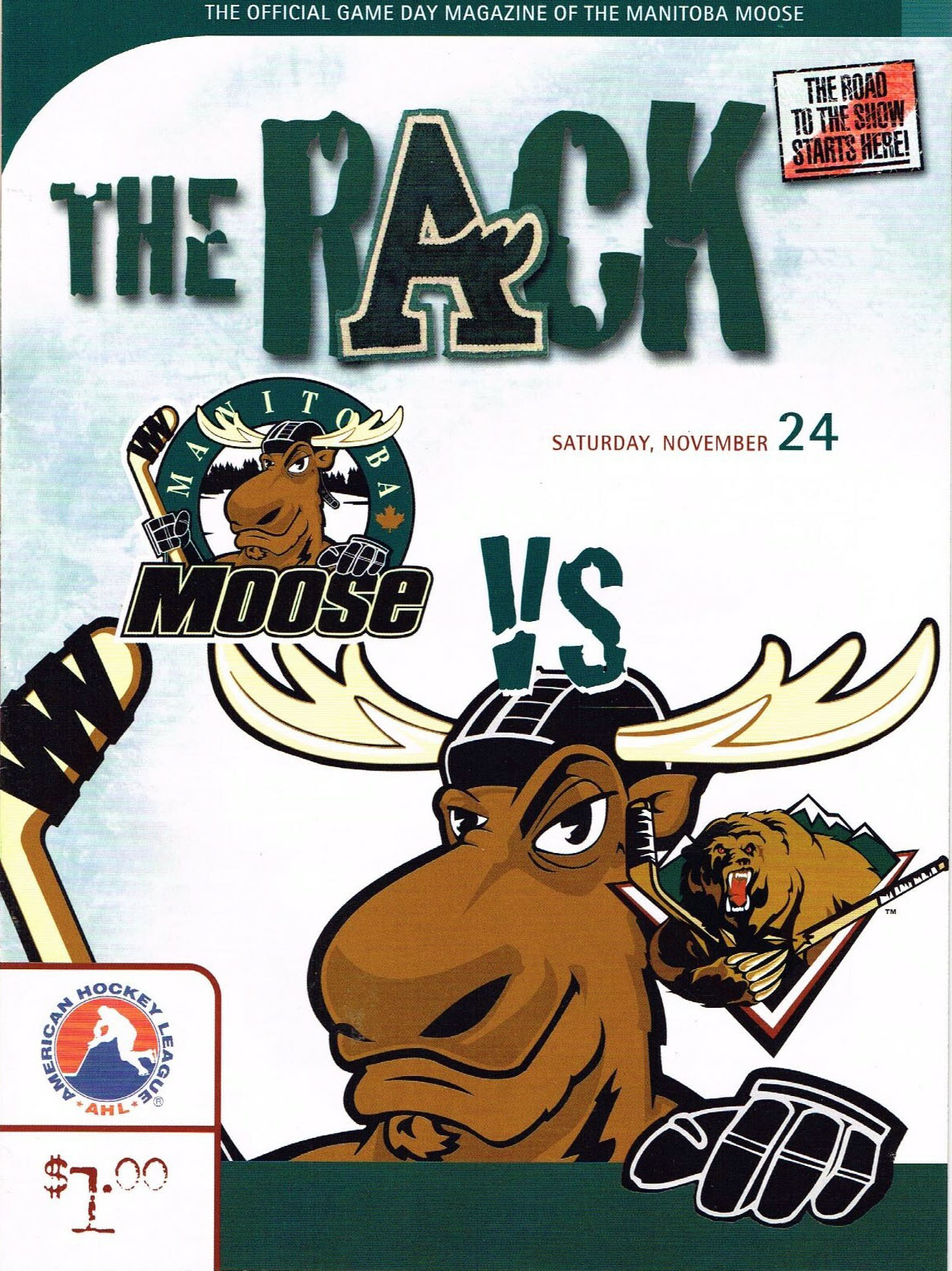 2001-02 Manitoba Moose program