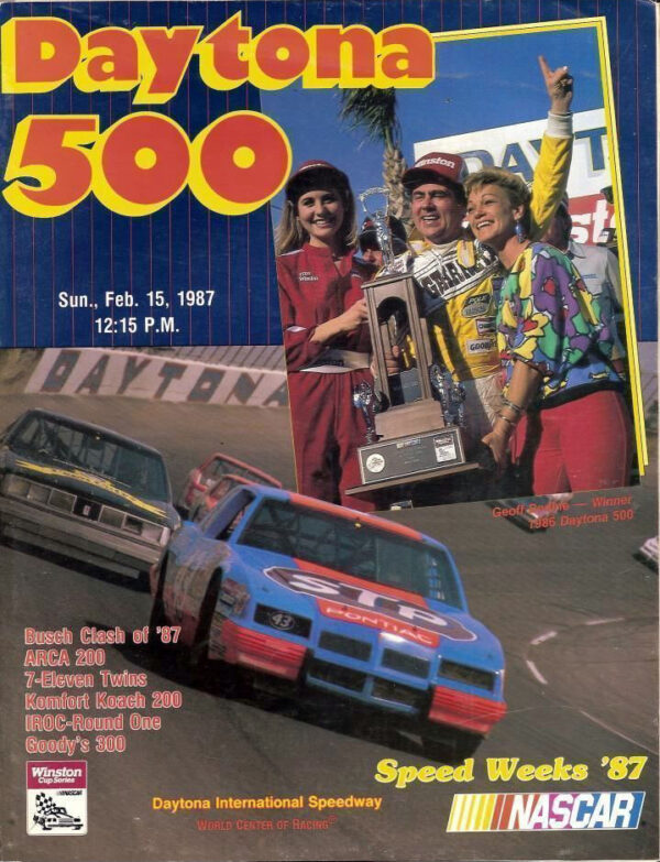 1987 Daytona 500 program