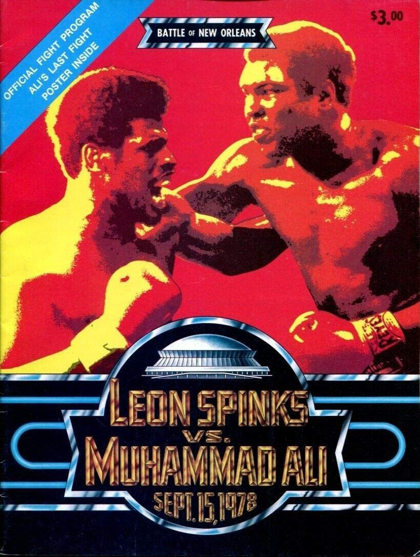 Leon Spinks vs. Muhammad Ali II program