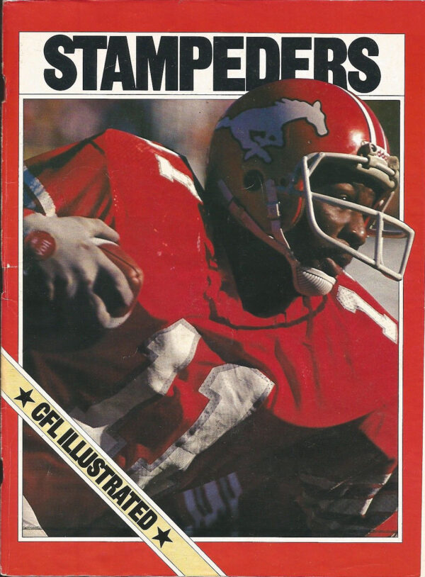 1981 CFL Illustrated program