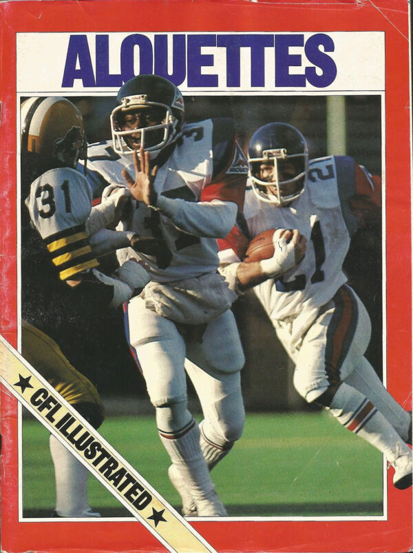 1981 CFL Illustrated program