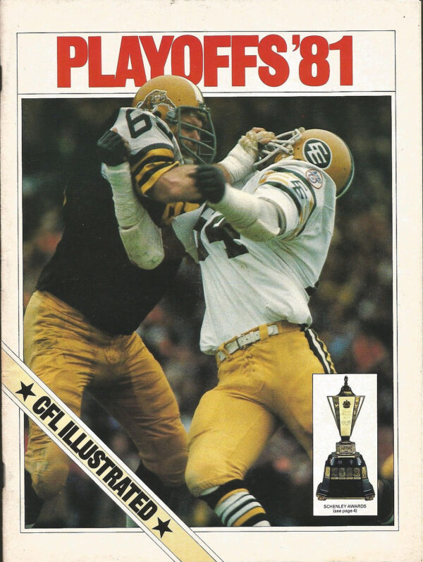 1981 CFL Illustrated program