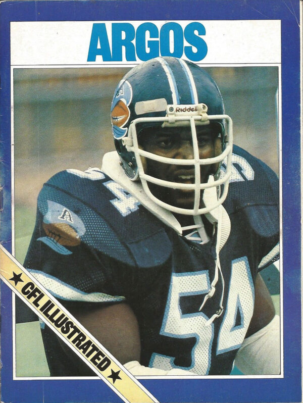 1981 CFL Illustrated program