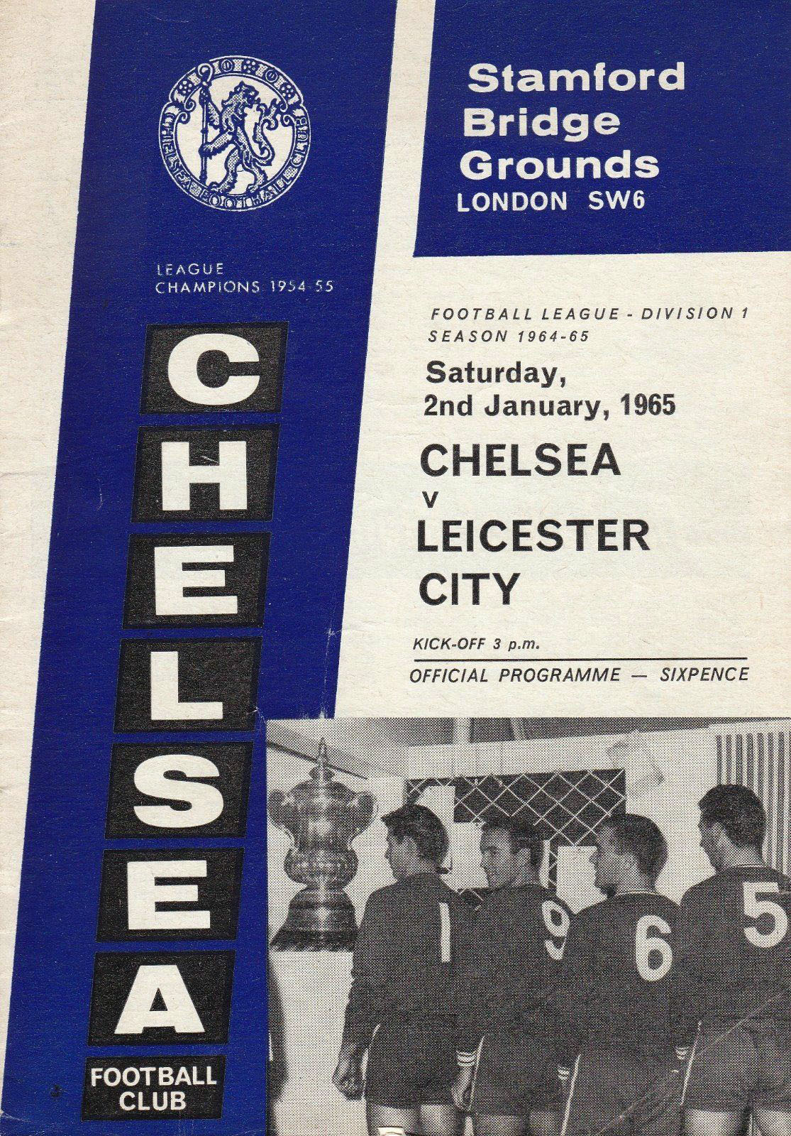 Chelsea vs. Leicester City (January 2, 1965)