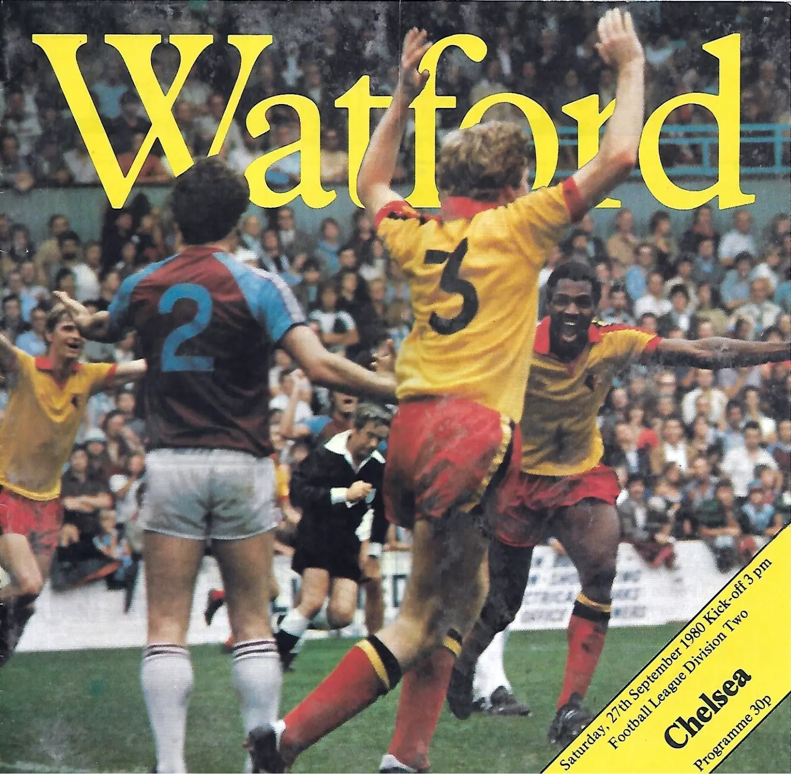 Watford vs. Chelsea (September 27. 1980)