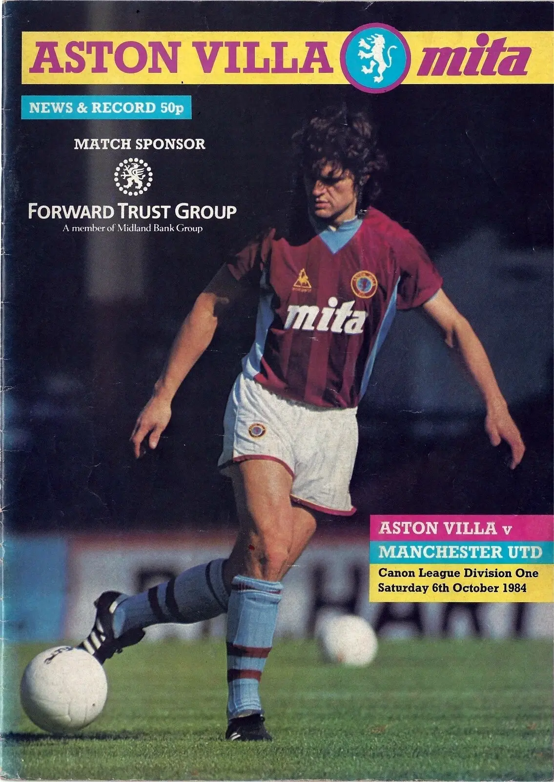 Aston Villa vs. Manchester United (October 6, 1984)
