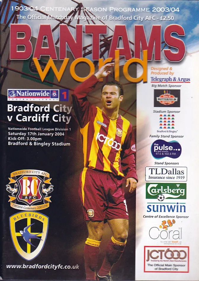 Bradford City vs. Cardiff City (January 17, 2004)