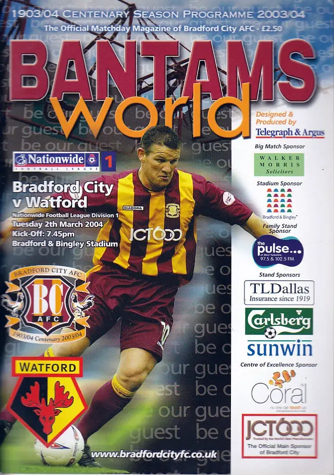 Bradford City vs. Watford (March 2, 2004)