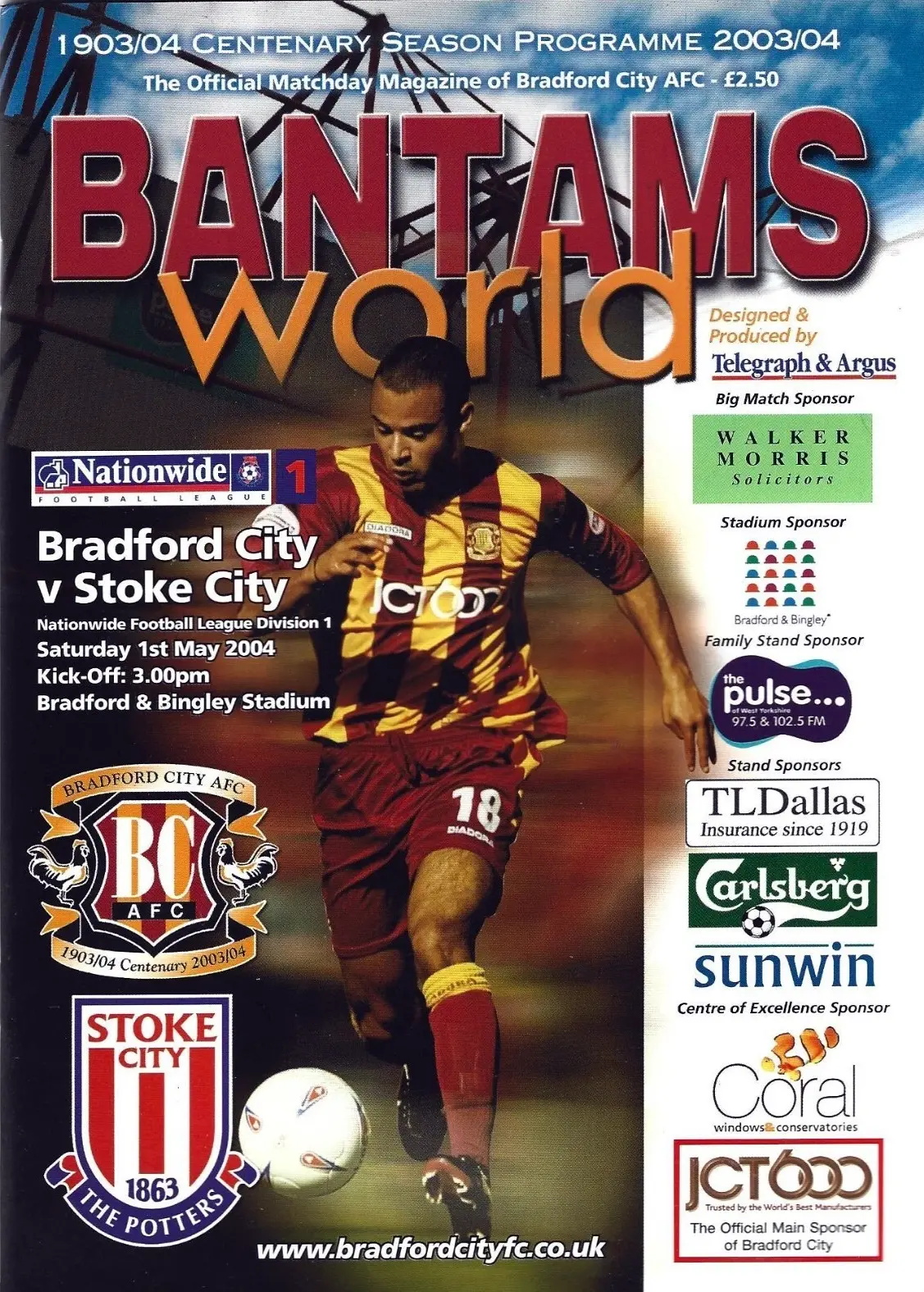 Bradford City vs. Stoke City (May 1, 2004)