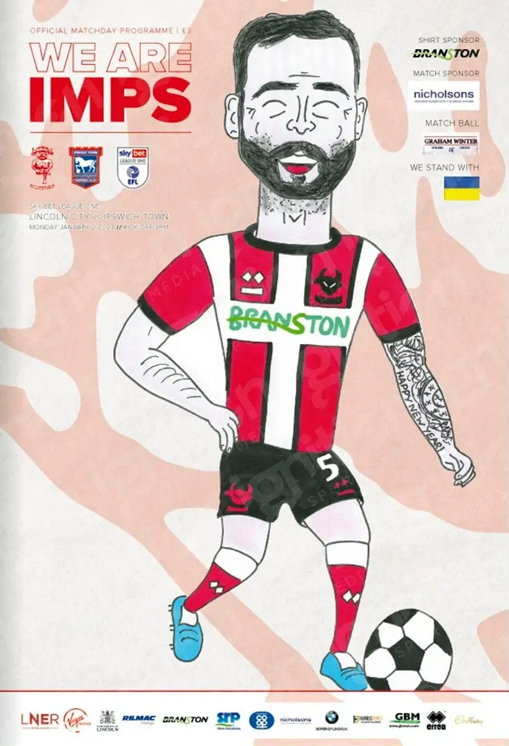 Lincoln City Ipswich Town (January 2, 2023)