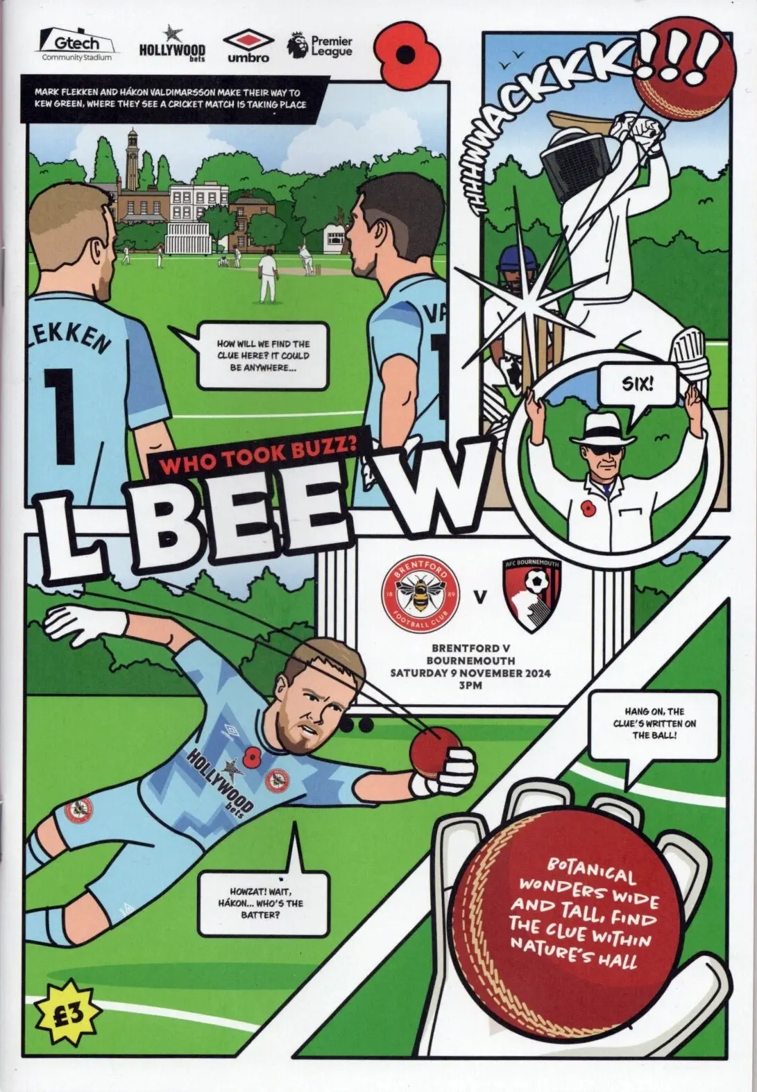 Brentford vs. AFC Bournemouth (November 9, 2024)