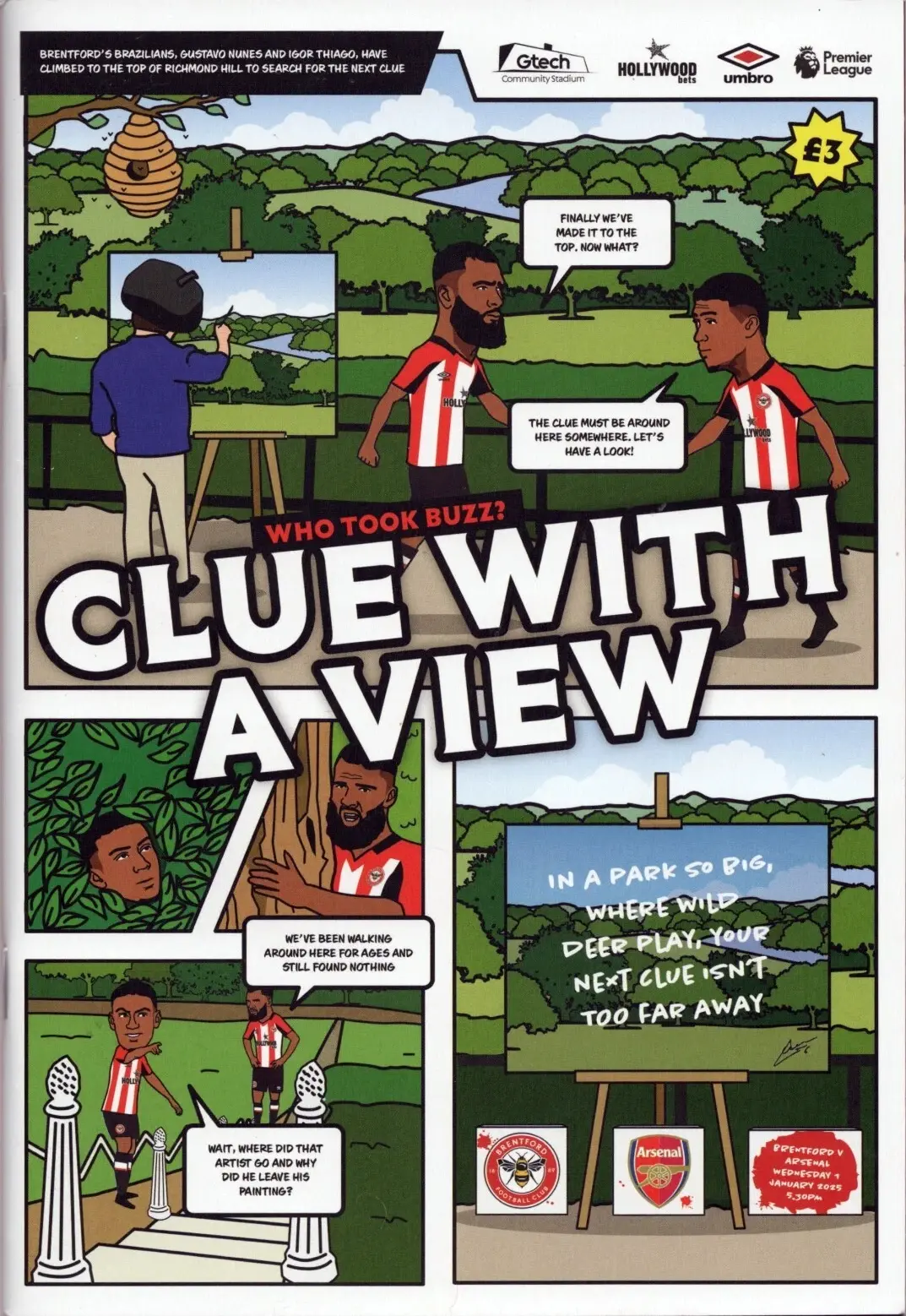 Brentford vs. Arsenal (January 1, 2025)