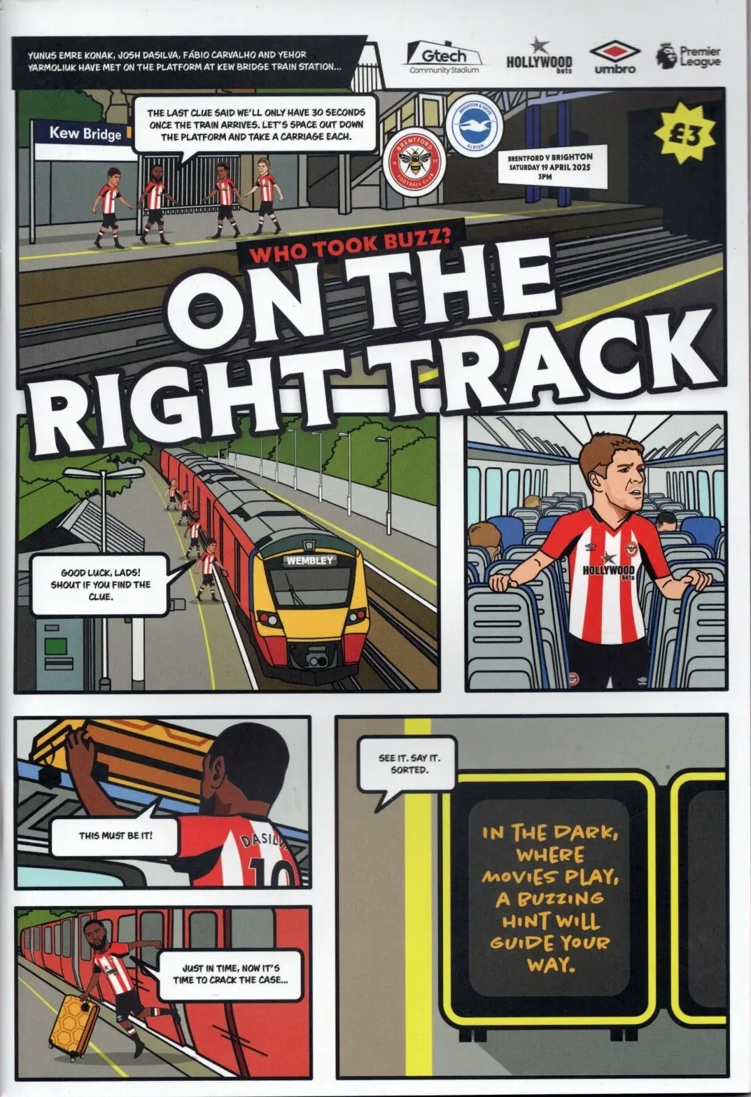 Brentford vs. Brighton & Hove Albion (April 19, 2025)