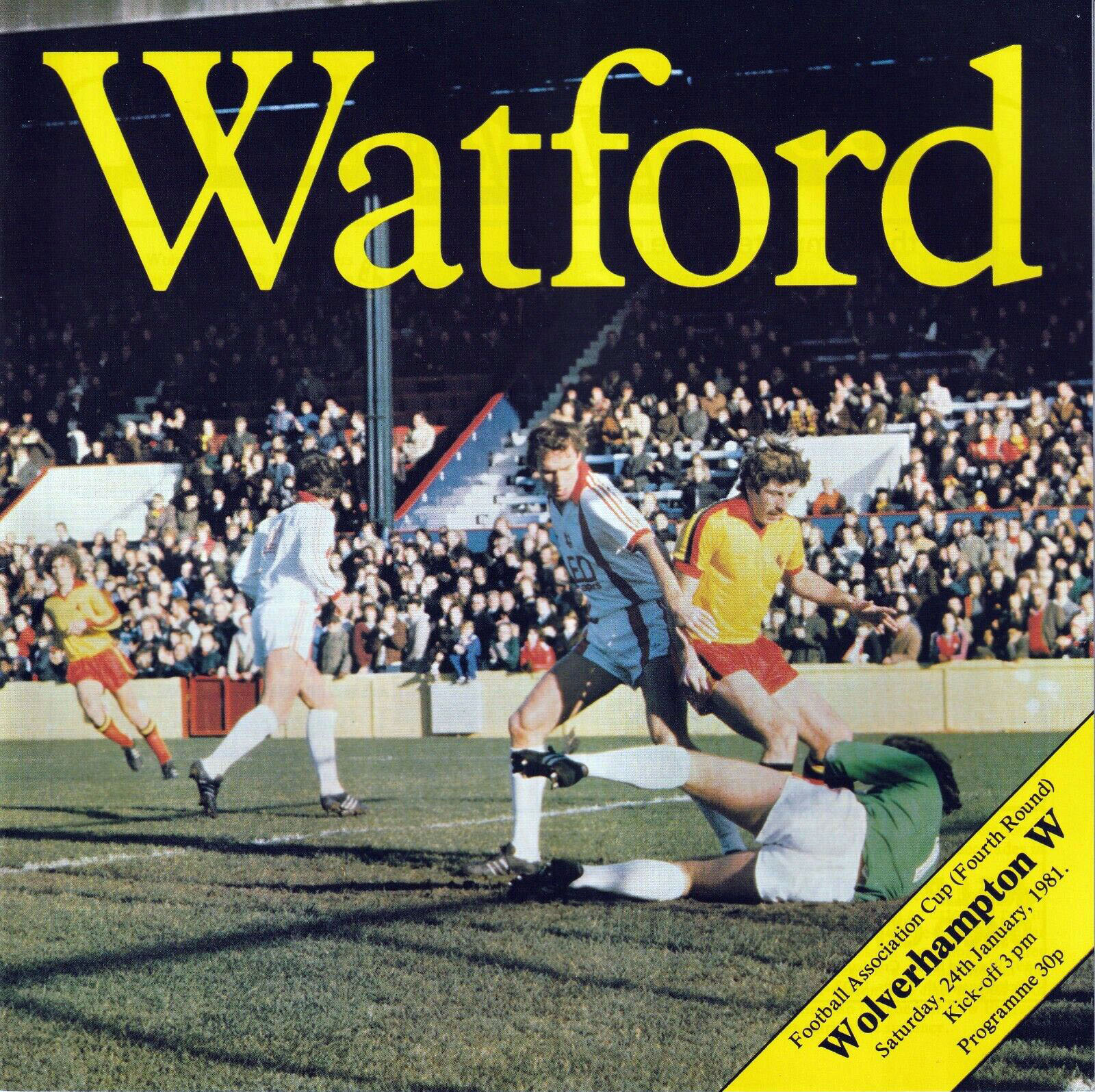 Watford vs. Wolverhampton Wanderers (January 24, 1981)