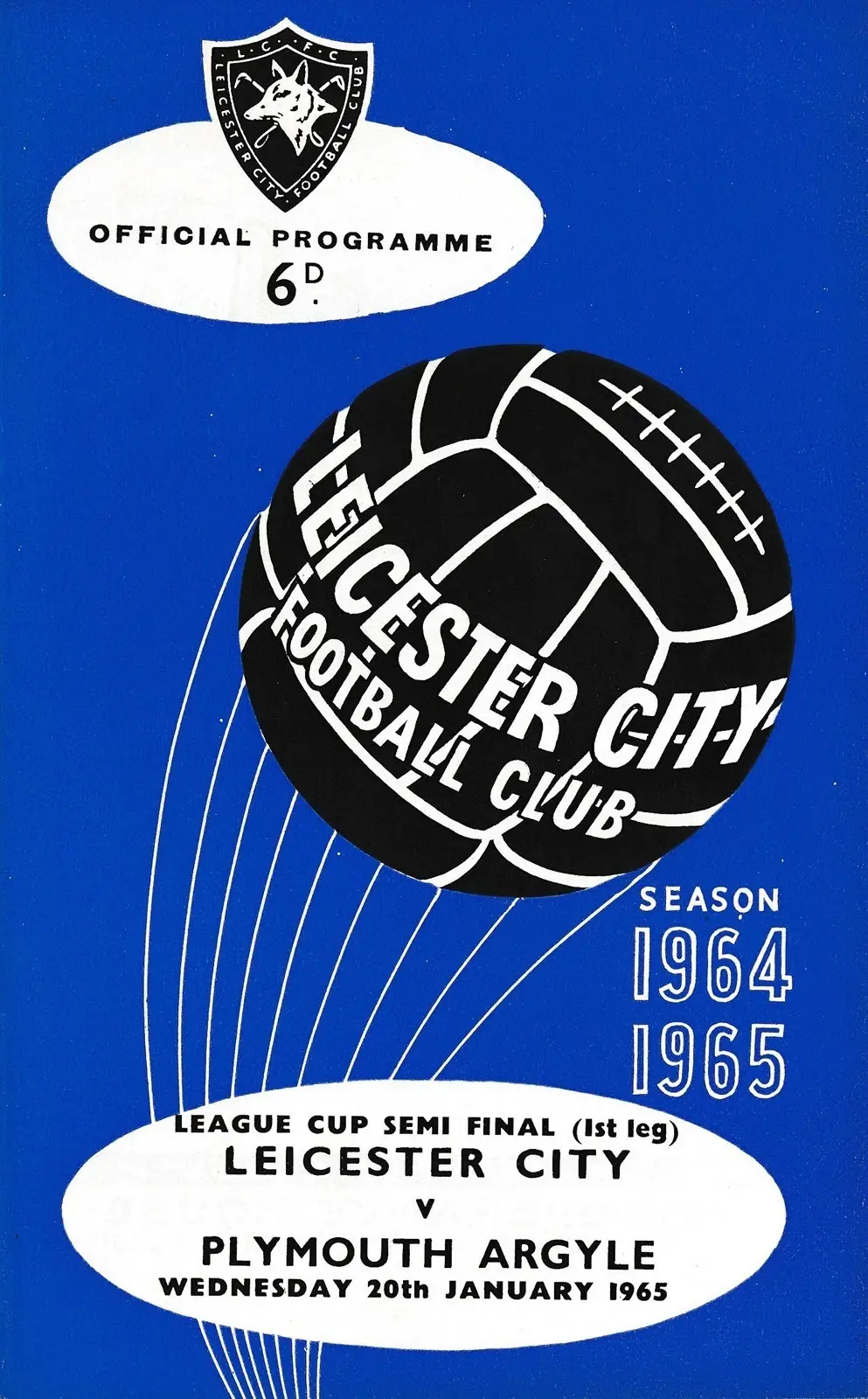 Leicester City vs. Plymouth Argyle (January 20, 1965)