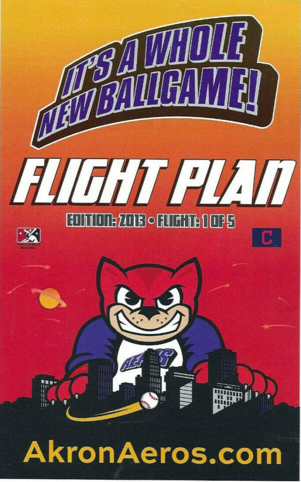 2013 Akron Aeros program