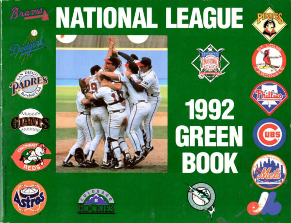 1992 National League Green Book