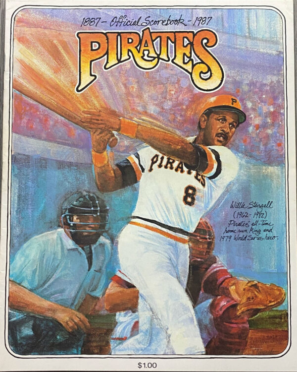 1987 Pittsburgh Pirates program