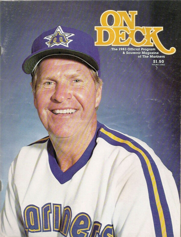 1983 Seattle Mariners program