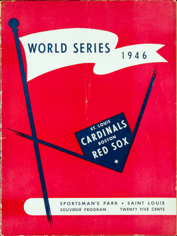 1946 St. Louis Cardinals World Series program