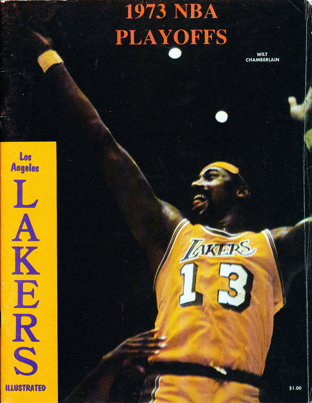 1973 Los Angeles Lakers playoff program