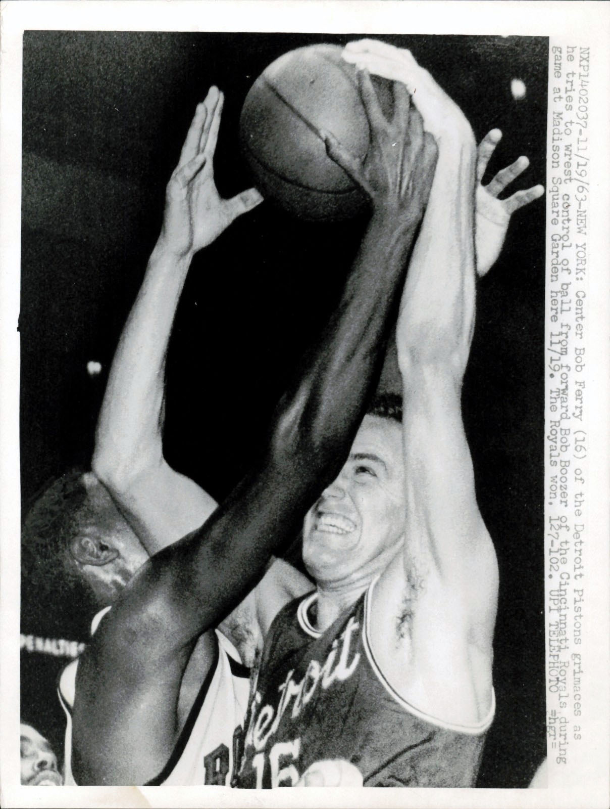 Bob Ferry press photo 1963