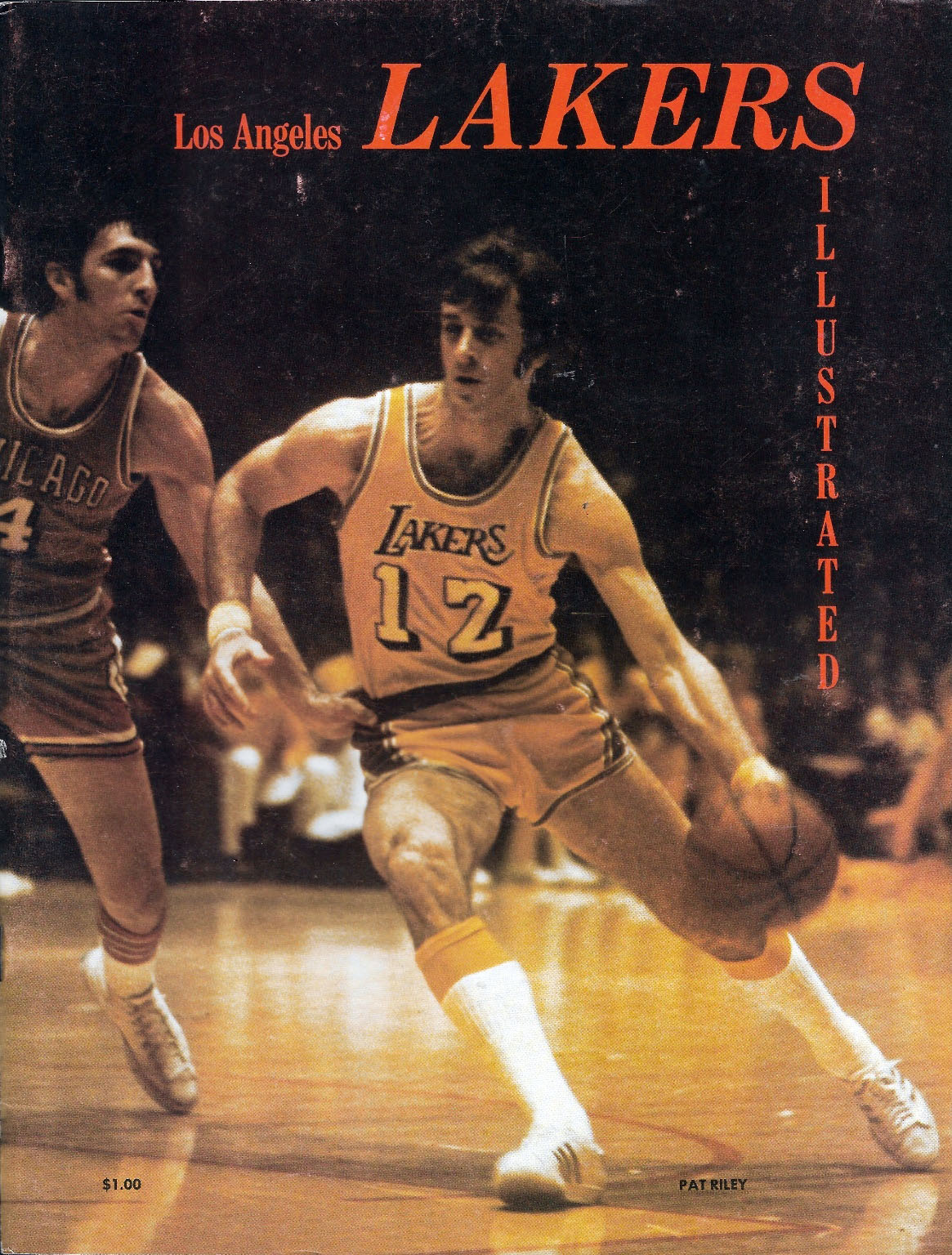 1973 Los Angeles Lakers program