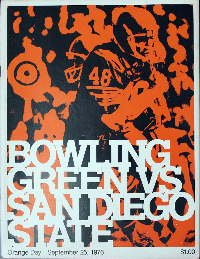 Bowling Green Falcons vs. San Diego State Aztecs (September 25, 1976)