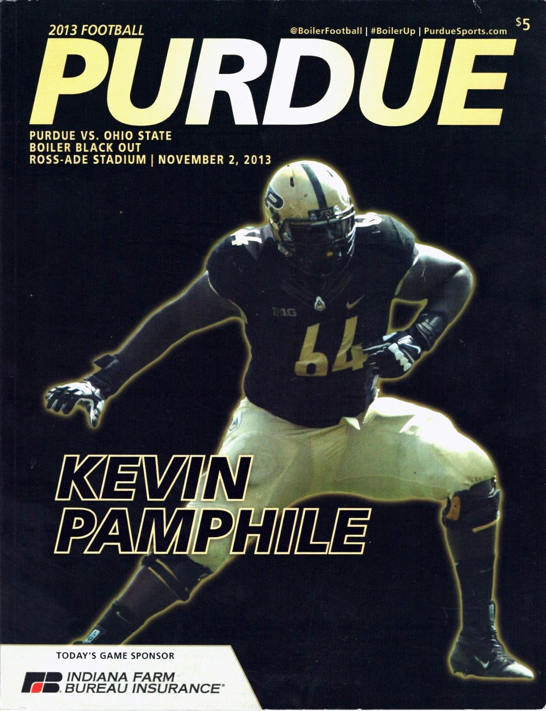 Purdue Boilermakers vs. Ohio State Buckeyes (November 2, 2013)