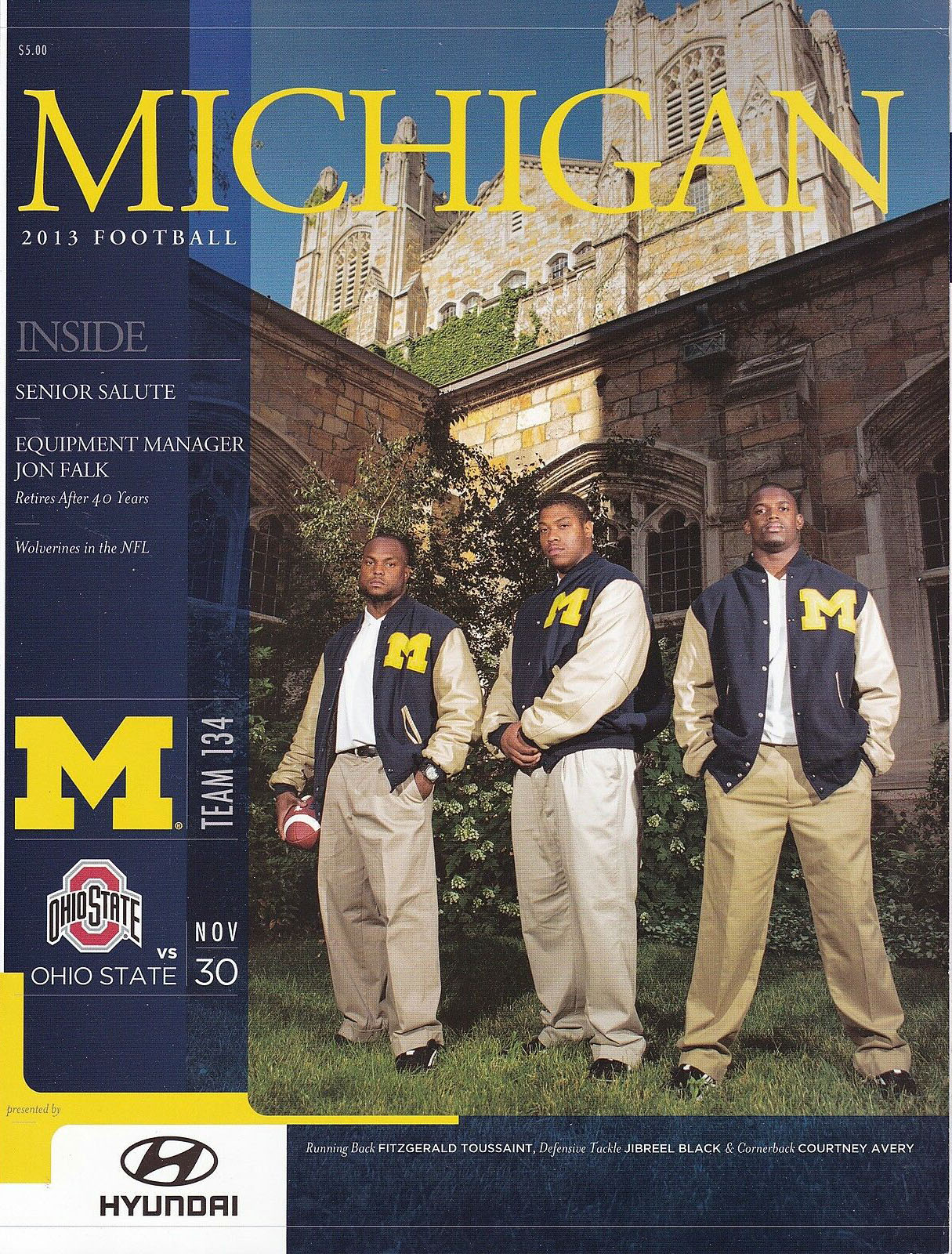 Michigan Wolverines vs. Ohio State Buckeyes (November 30, 2013)