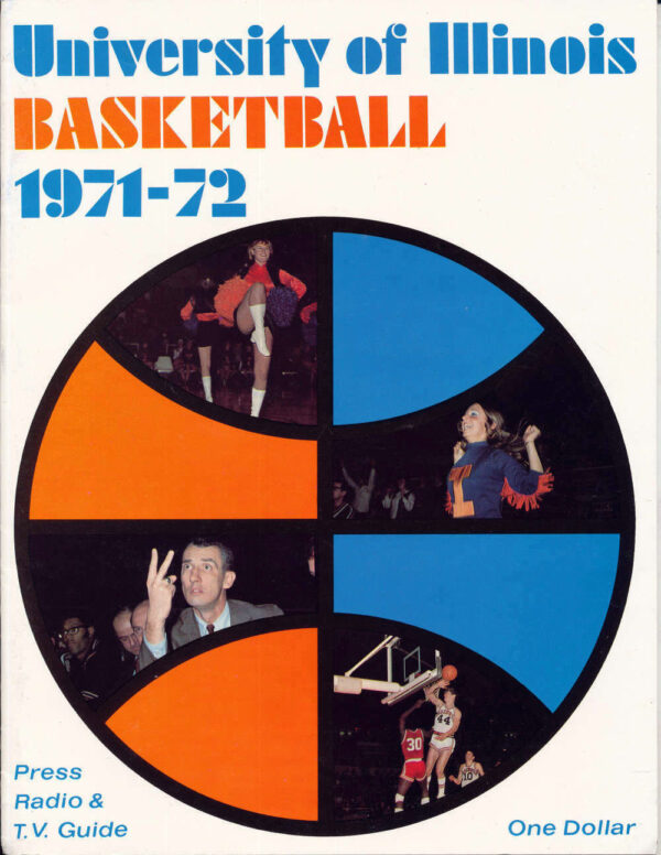 1971-72 Illinois Fighting Illini Men's Basketball media guide