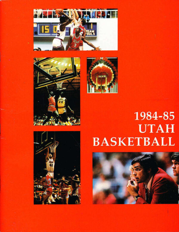 1984-85 Utah Utes men's basketball media guide