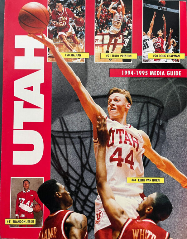 1994-95 Utah Utes men's basketball media guide