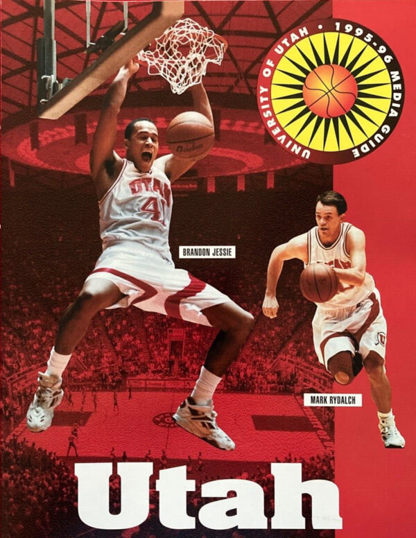 1995-96 Utah Utes men's basketball media guide