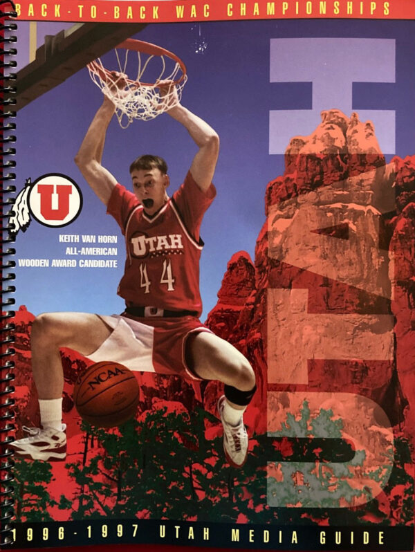 1996-97 Utah Utes men's basketball media guide
