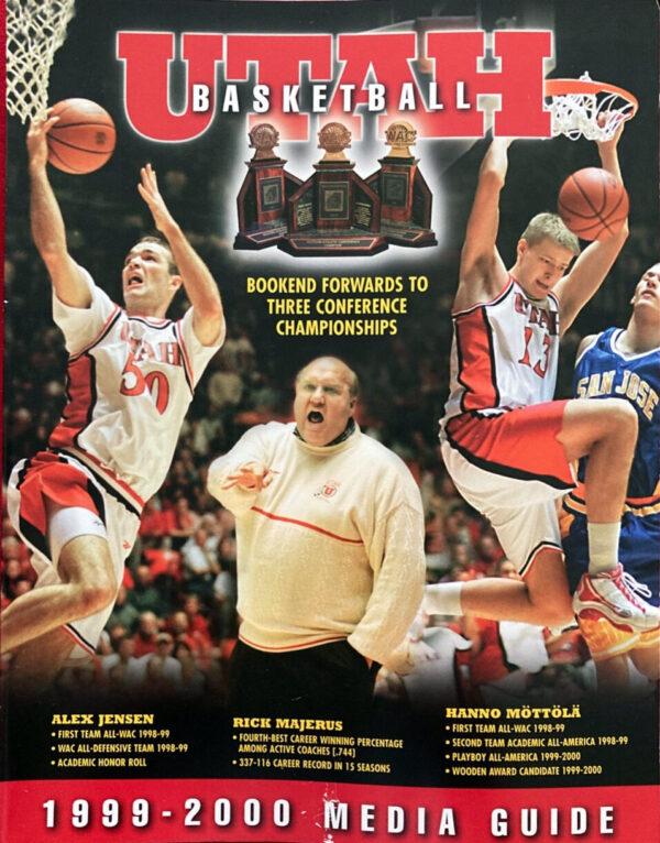 1999-2000 Utah Utes men's basketball media guide