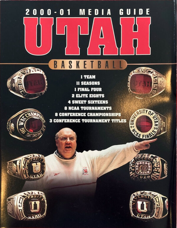 2000-01 Utah Utes men's basketball media guide