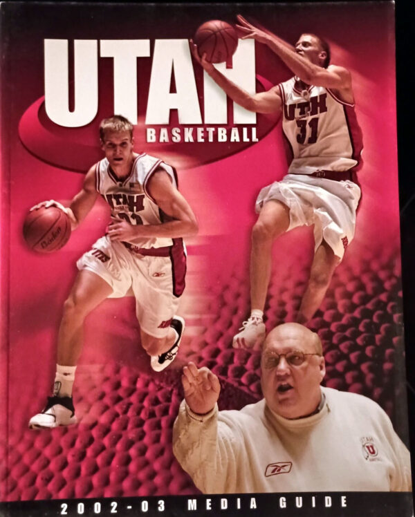 2002-03 Utah Utes men's basketball media guide