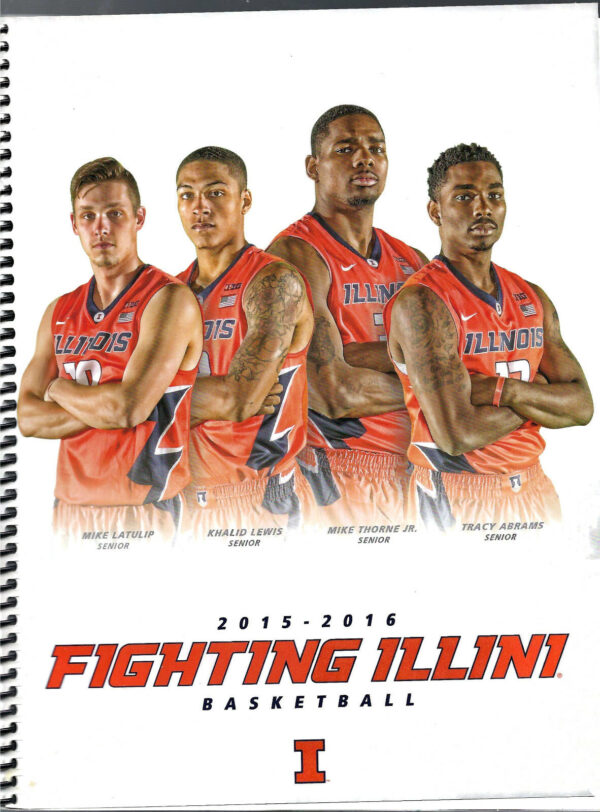 2015-16 Illinois Fighting Illini Men's Basketball media guide